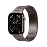Умные часы Apple Watch Series 11 GPS + Cellular, 42mm, Gold Titanium Case with Slate Link Bracelet