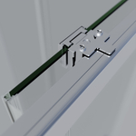 Душевой уголок Vincea Софт 2 (Soft 2) VSS-3SO2800CL, 800*800, хром, стекло прозрачное