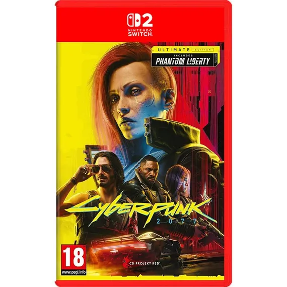 Cyberpunk 2077 Ultimate Edition (Nintendo Switch 2, Полностью на русском языке, Новый)