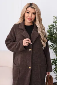 Пальто УК-409-1 Фабрика Моды