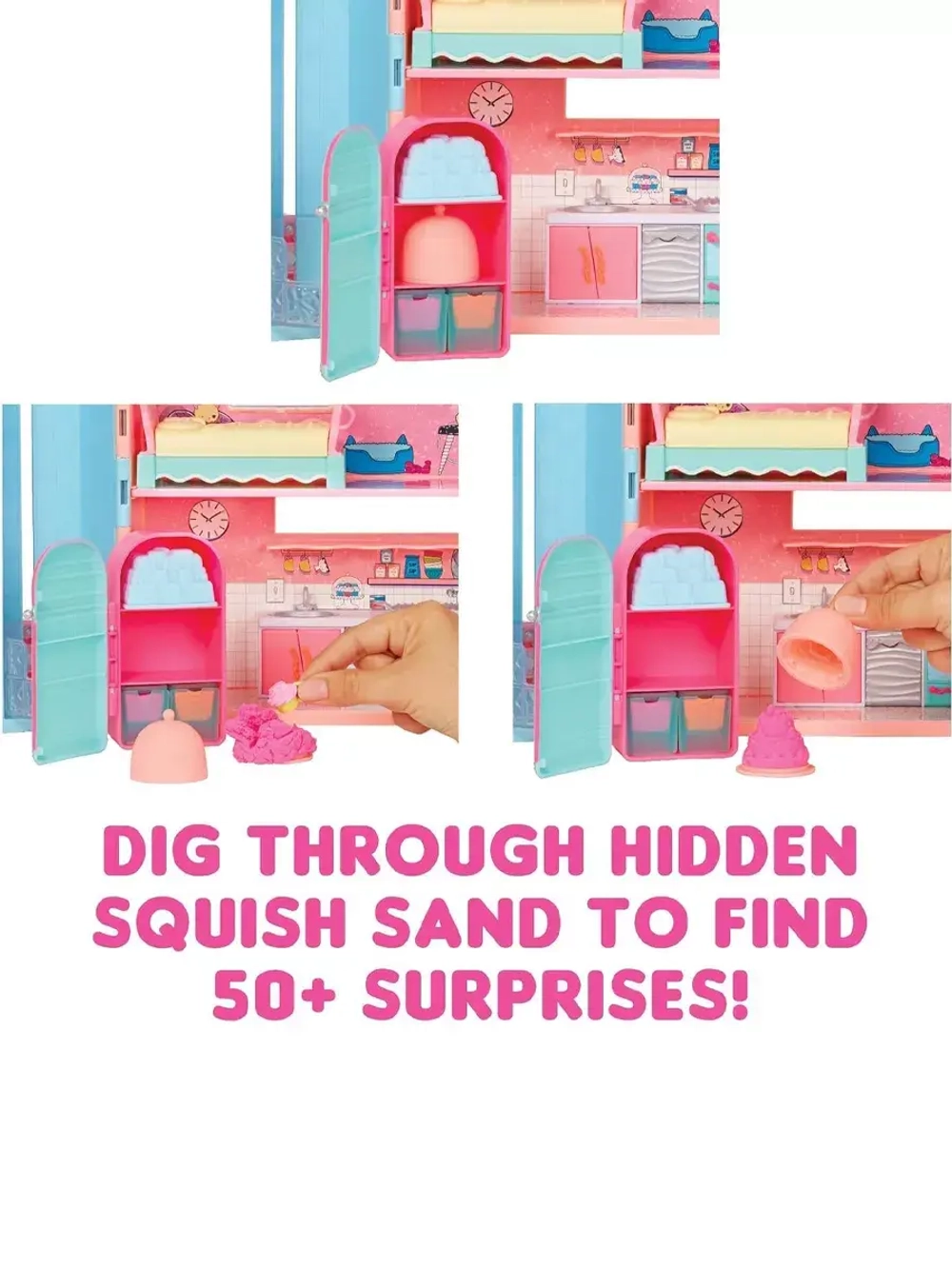 LOL Surprise Squish Sand House Песчаный Домик