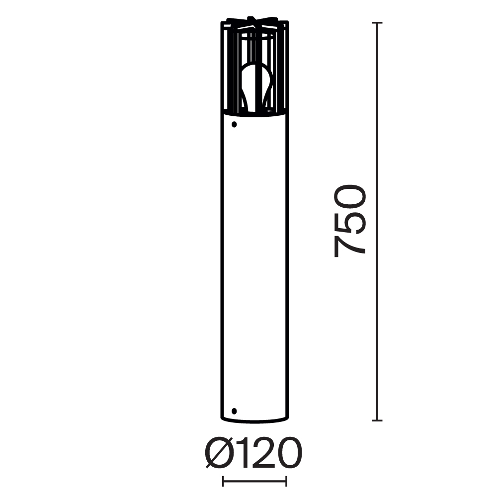 Ландшафтный светильник Outdoor O453FL-01GF