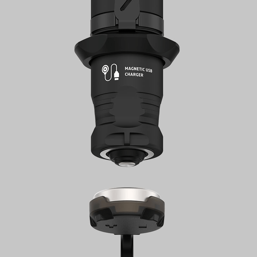 Фонарь тактический Armytek Dobermann Pro Magnet USB, XHP35.2 HI Теплый, 1400 лм, 1x18650 (в комплекте)