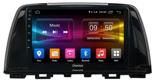 Магнитола для Mazda 6 2012-2014 - Kuberg OL-9580 IPS, Android 10, 4G SIM-слот