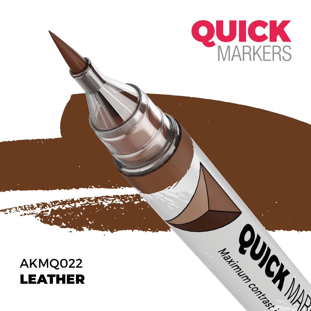 Набор акриловых маркеров AK Interactive Quick Marker Set - Skeletons