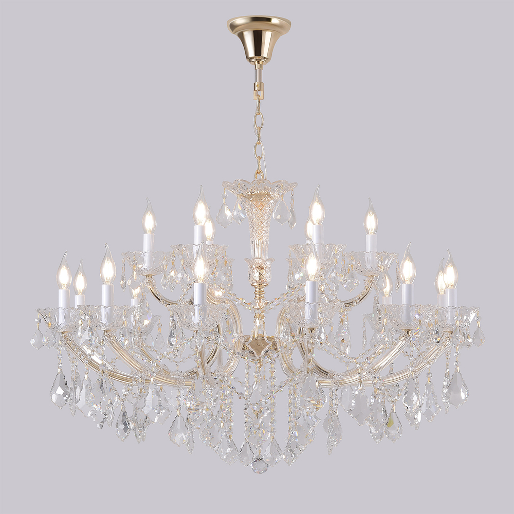 Люстра Crystal Lux CRISTELLE SP12+6 GOLD