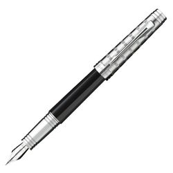 Parker Premier Custom F561 Tartan ST перо золото 18Ct F (S0887890)