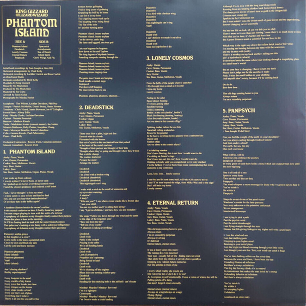 King Gizzard & The Lizard Wizard / Phantom Island (LP)