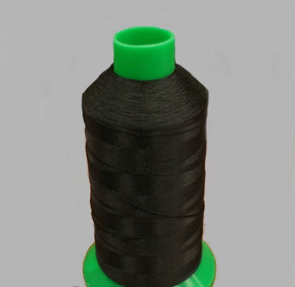 Нитки швейные мебельные Makro Thread 10, 750 м, цвет 11 black