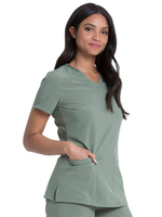 Топ медицинский женский Dickies DK615, голубой, XS