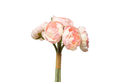 Букет розовыx лютиков искусственный 30см Garda Decor 9F27870PF-4069