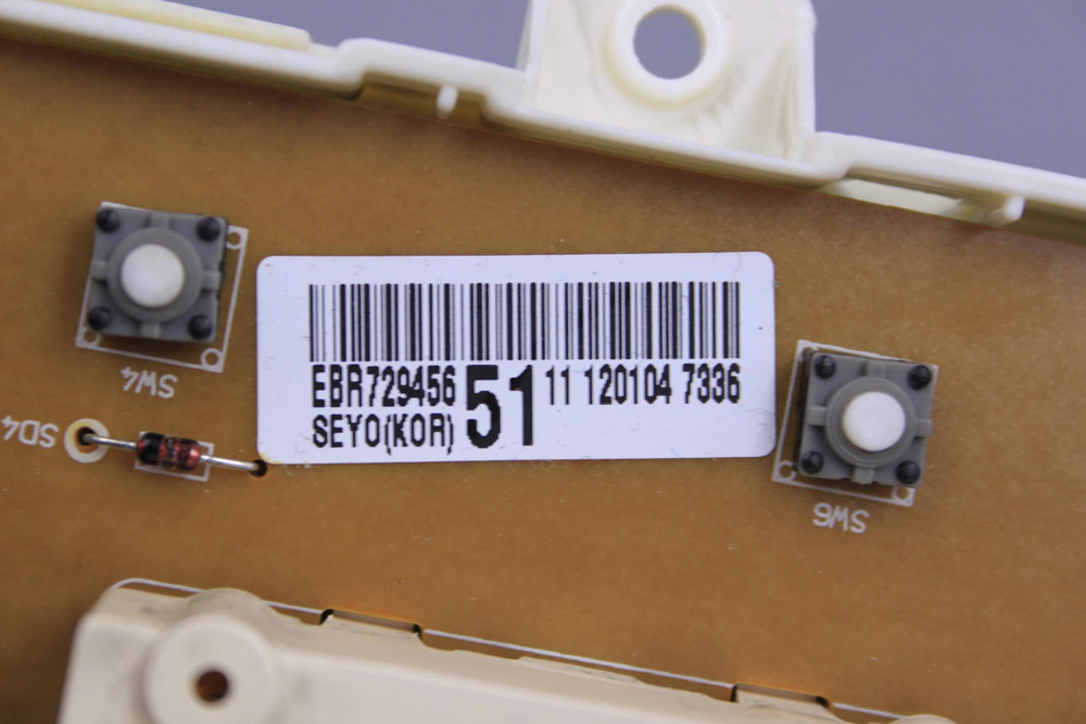 Модуль управления EBR73810312 стиральной машины LG