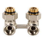 Узел нижнего подключения Royal Thermo угловой 1/2quot;х3/4quot;EK RTE 07.00002А