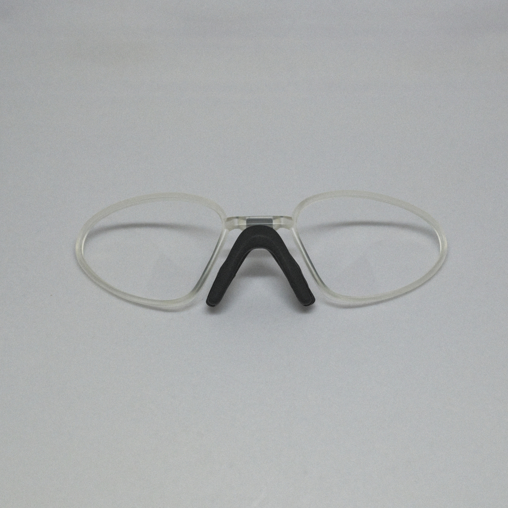 Спортивные очки с диоптриями 720armour RiderB7 / Matte Silver / Red Lens