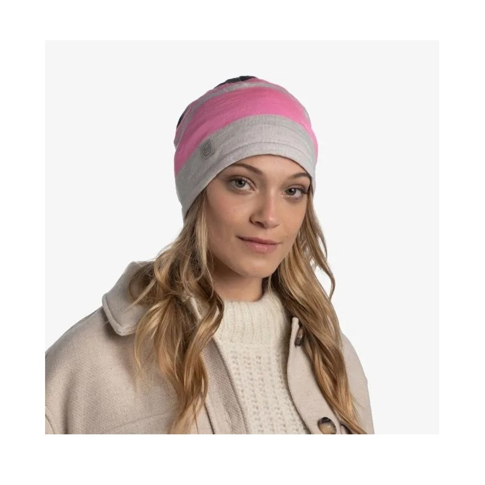 Шапка Buff Merino Move Hat Grey (US:one size)