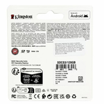 micro SDXC карта памяти Kingston 128 Class10 UHS-I Canvas Select Plus с адапт.(SDCS3/128GB) черный