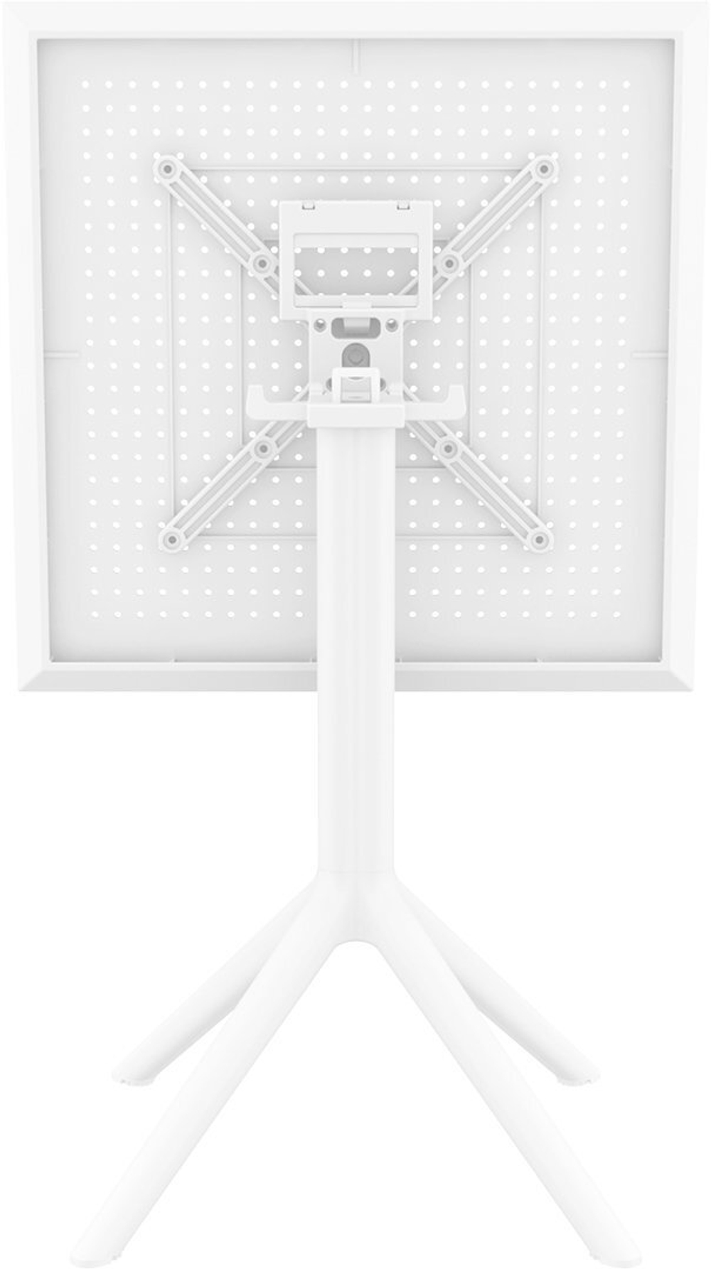 Стол пластиковый складной Siesta Contract Sky Folding Table 60, белый