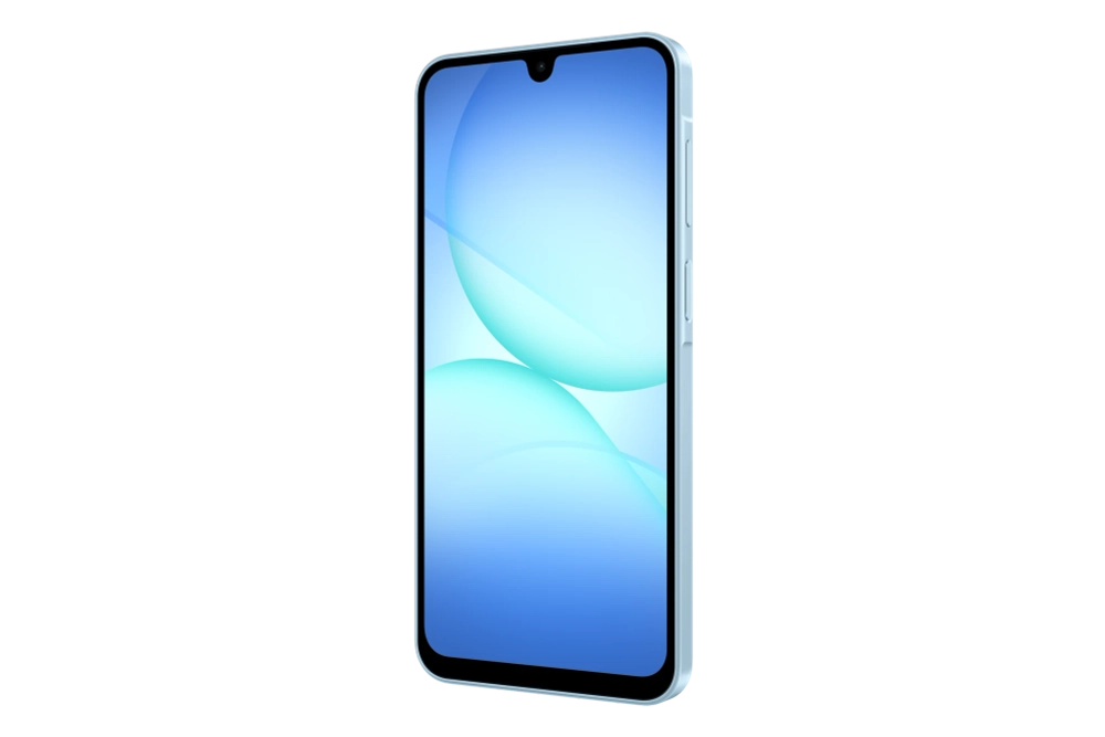 Смартфон Samsung SM-A175F Galaxy A17 128Gb 4Gb голубой моноблок 3G 4G 2Sim 6.7" 1080x2340 Android 15 50Mpix 802.11 a/b/g/n/ac NFC GPS GSM900/1800 GSM1900 microSD max2048Gb
