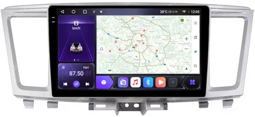 Магнитола для Infiniti QX60 2016-2021 (кожаный верх) - Kuberg EW-9201-2 QLed+2K, Android 12, Быстрая, CarPlay, 4G SIM-слот