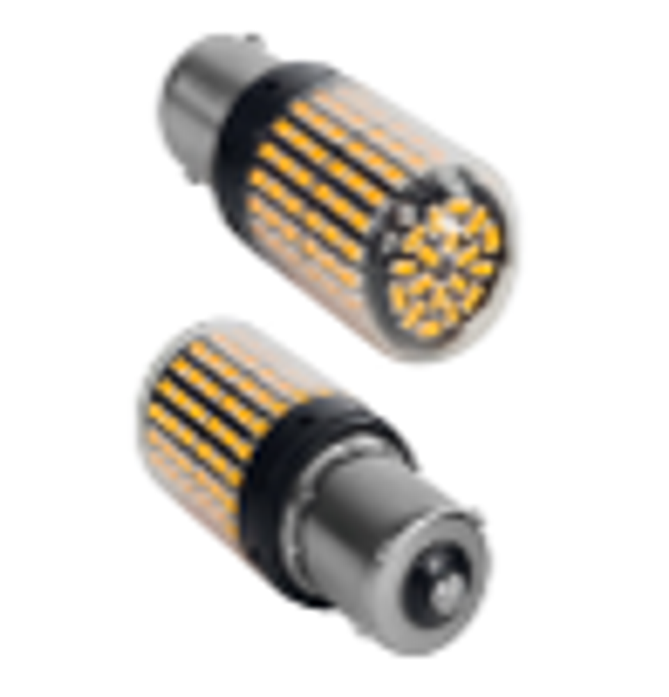 ZMB P21 (150°) LED 144SMD(3014) 9W 12-24V Оранжевый (1шт)
