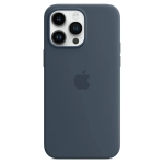Силиконовый чехол с поддержкой MagSafe Apple Silicone Case для iPhone 14 Pro Max, Storm Blue (Штормовое небо)