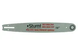 Пильная шина 16" Sturm! Паз 1,3мм, 3/8", 59зв, хвостовик PO БЕЗМАСЛЯНАЯ — фото 1