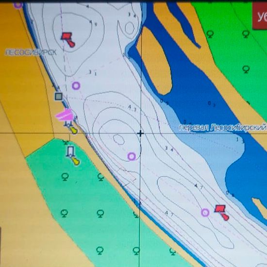 Красноярское вдхр, Енисей, Ангара для Lowrance / Simrad / B&G C-MAP MAX-N+ RS-Y521