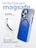 Чехол накладка iPhone 16 Pro 6.3" Gurdini Ocean Case (2) Transparent синий