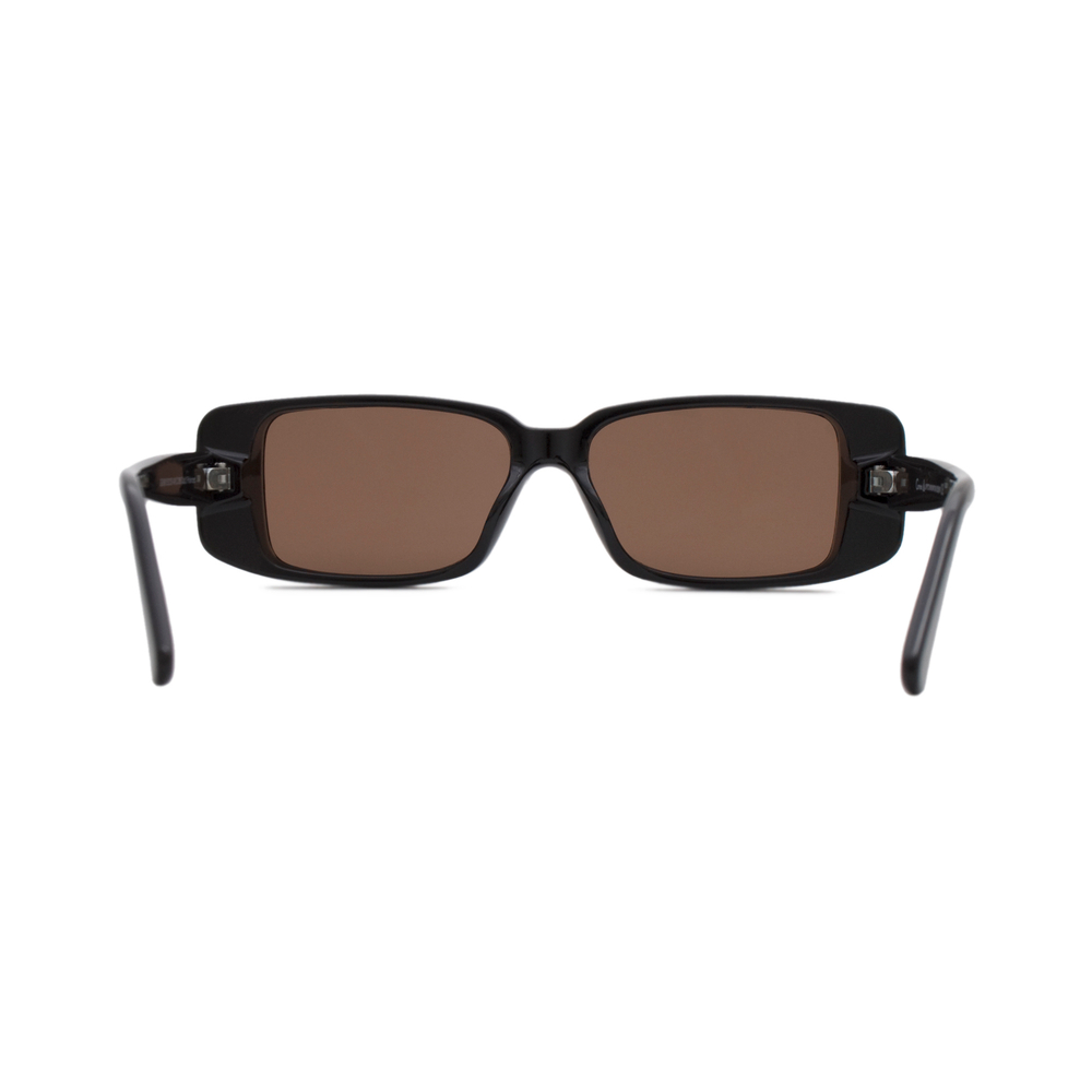 Очки Genex Sunglasses 691 c.189 прямоугольные темно-коричневые