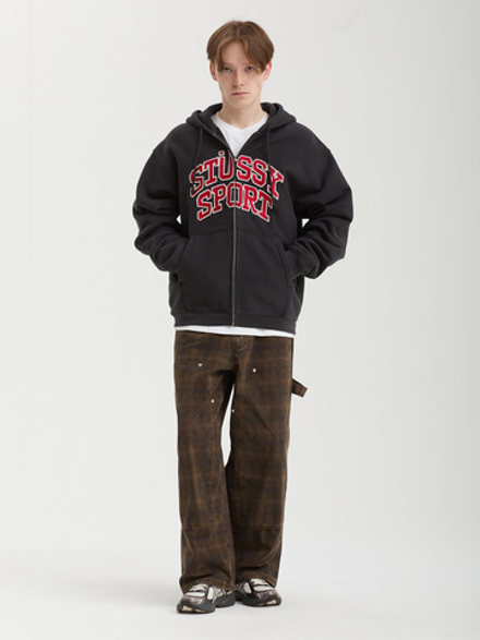 Мужская Толстовка Stussy Sport Zip