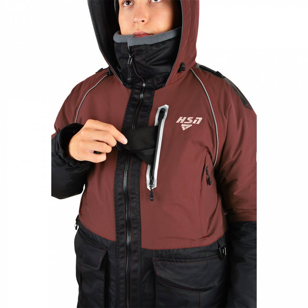 Костюм мужской зимний "Arctic VII comfort" -45, hardguard, махагон, ХСН