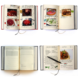 Семейная кулинарная книга my family красная