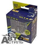 Автолампа H7 24V 70W (PX26d) Маяк +100% ULTRA Super Light (к-т) 84730SL+100