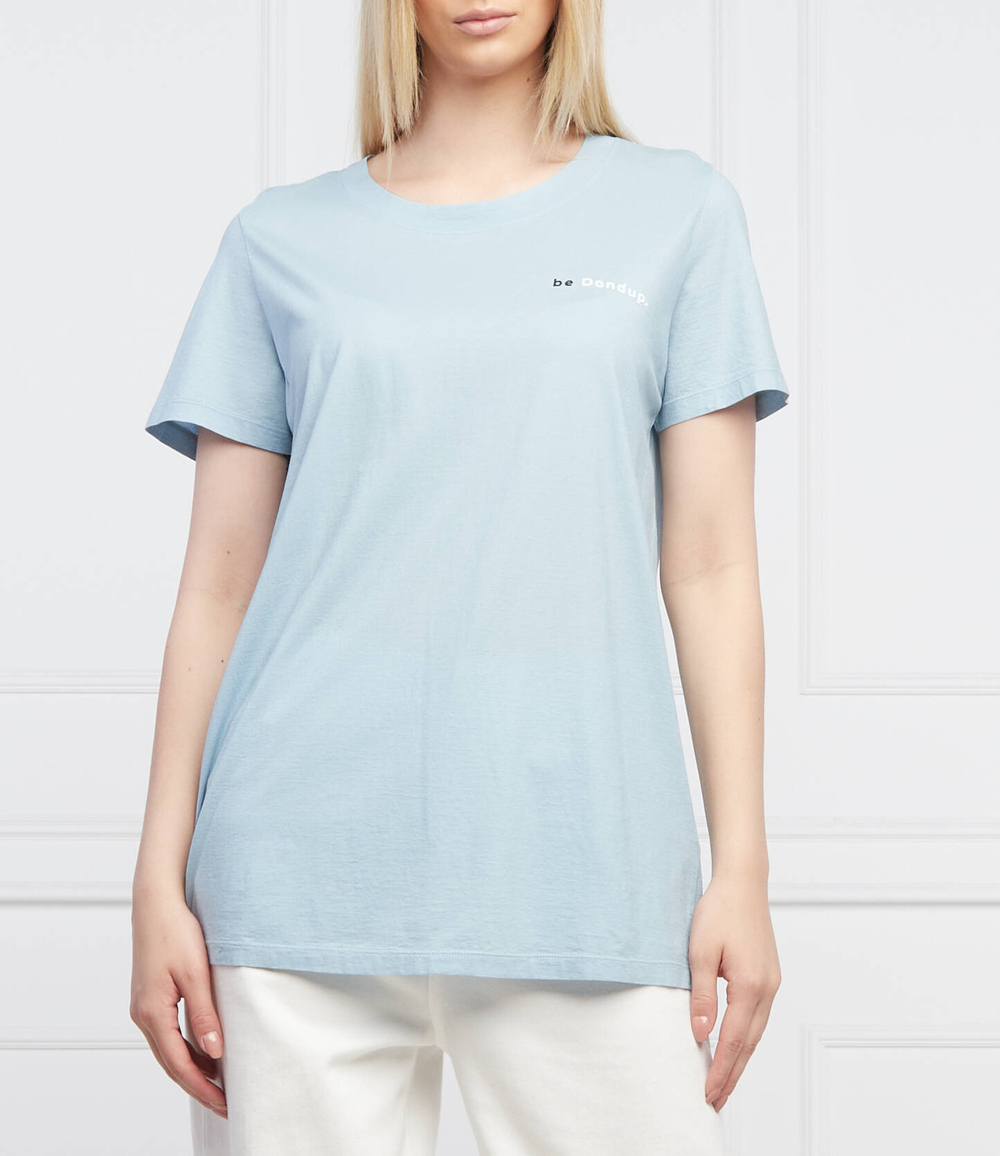 футболка DONDUP - made in Italy - голубой(S895 JF0254D CO1)