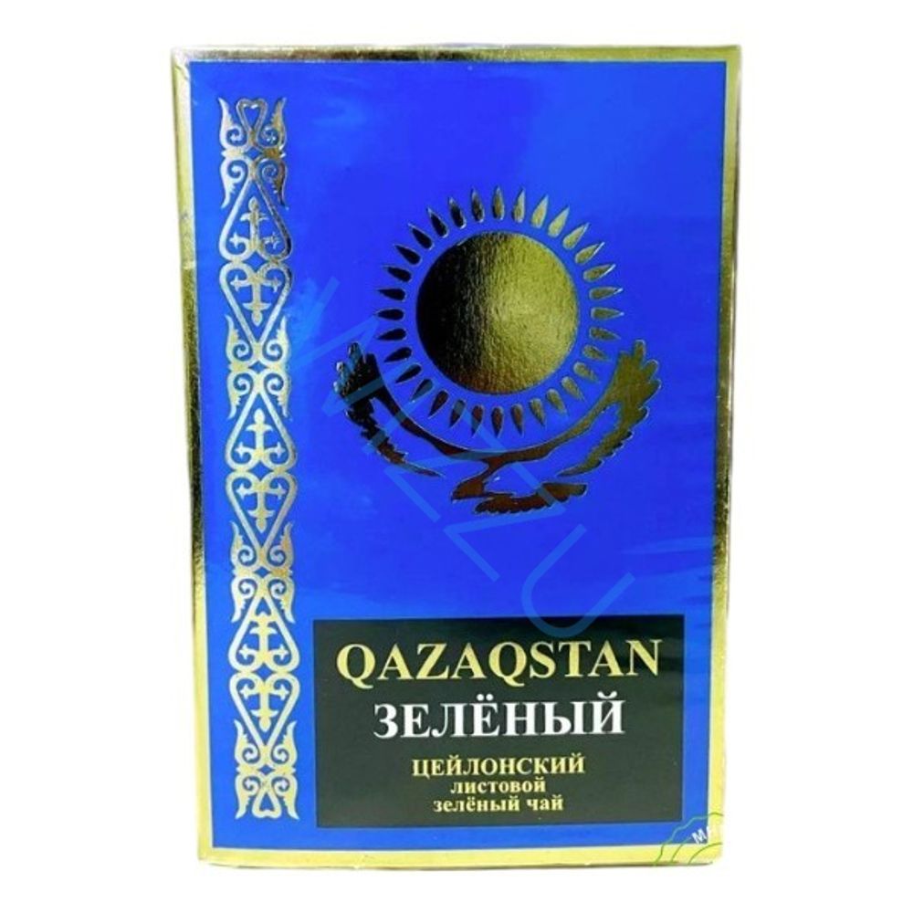 Чай Казахстан Листовой  Зеленый  150 гр 1х60