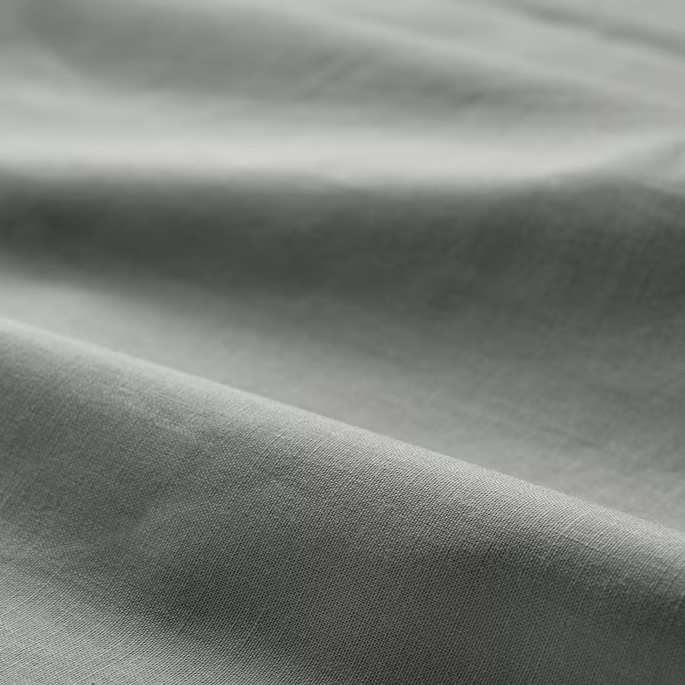 ДВАЛА DVALA Наволочки 2 шт, серая, 50x60 см