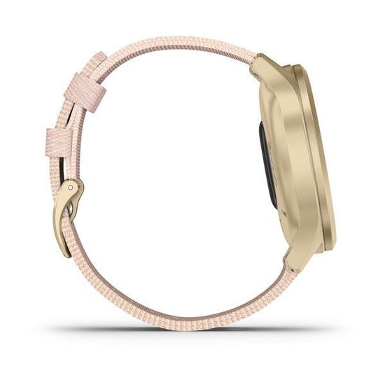Умные часы Garmin Vívomove Style Champagne - Dust Rose, Fabric 010-02240-22