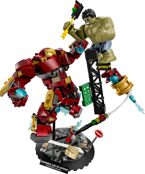 Конструктор LEGO DC Batman 76343 Epic Battle Hulkbuster vs. The Hulk