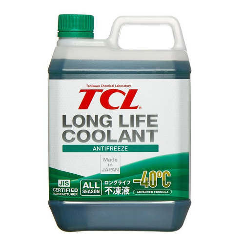 АНТИФРИЗ TCL LLC -40C зеленый, 2 л LLC00857