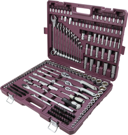 Набор инструмента универсальный 1/4", 3/8", 1/2"DR, 217 предметов Thorvik TS217