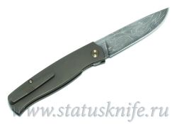 Нож Чебуркова Стриж малый Custom дамаск и кораллфотография - 4