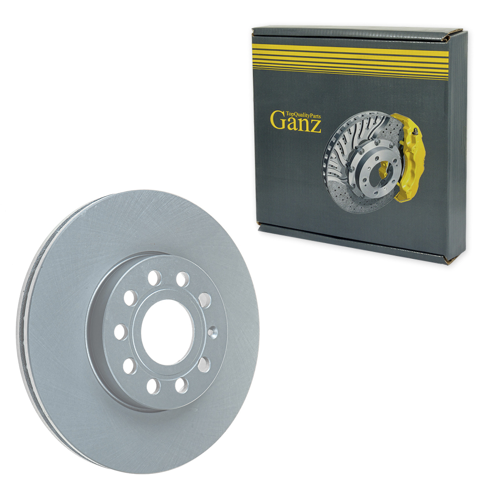 Диск тормозной GANZ передний с покрытием VAG+Skoda all 03 / Vent D=288mm Арт.: GIJ10017