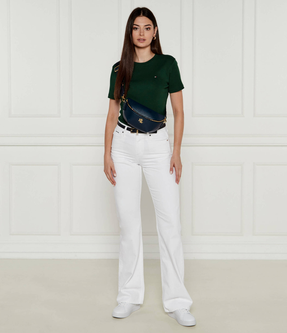 Кожаные кроссовки Tommy Hilfiger - белый(FW0FW08001)