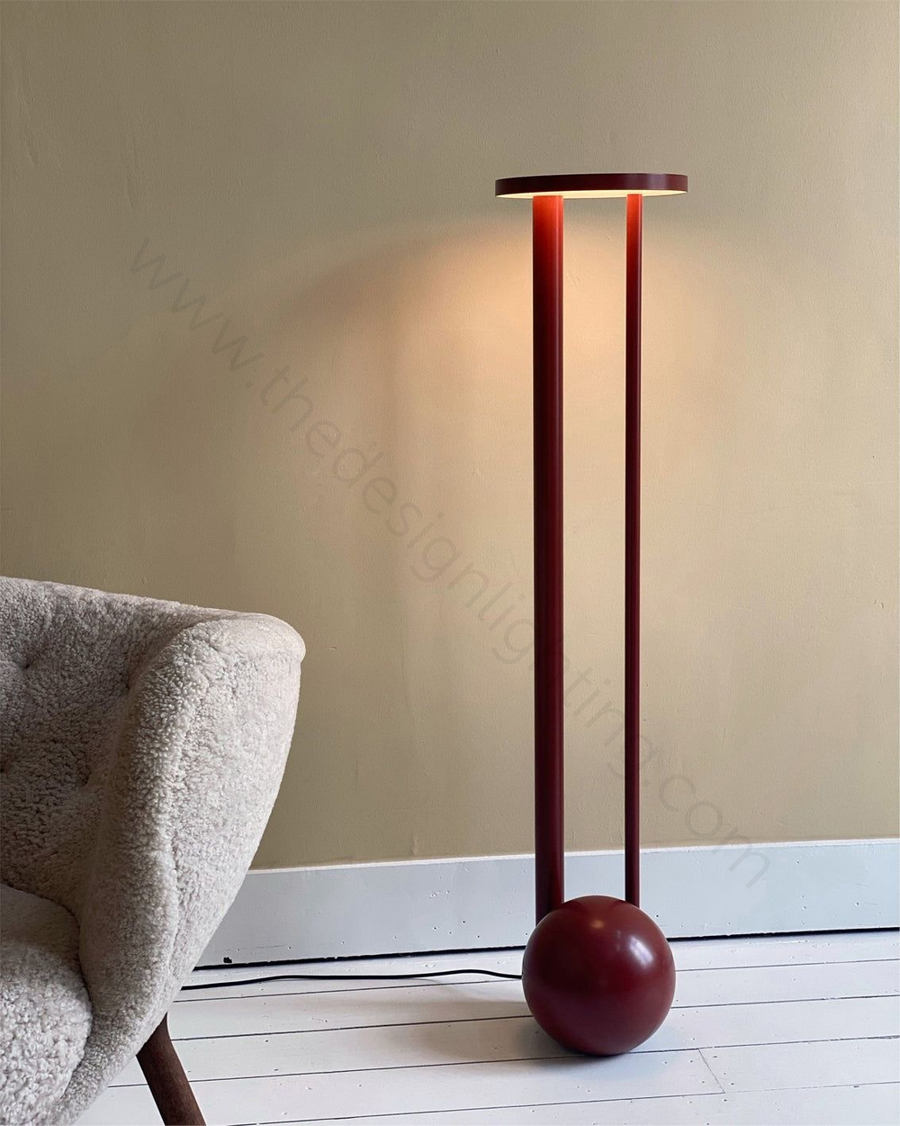 Floor design lamp Floor Composition by Michael Anastassiades