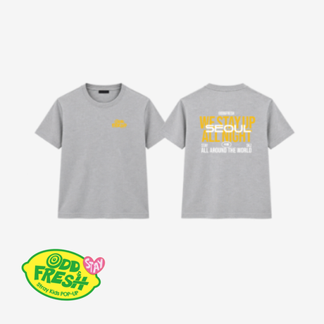 Футболка версия «Сеул» Stray Kids ODD & FRESH POP-UP - T-SHIRT SEOUL VER.