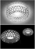 люстра Foscarini  Caboche Ceiling  Fixture 50 см  ( clear )