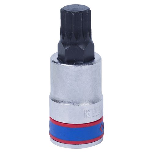 KING TONY (402618) Насадка (бита) торцевая 1/2", L = 60 мм, SPLINE, M18
