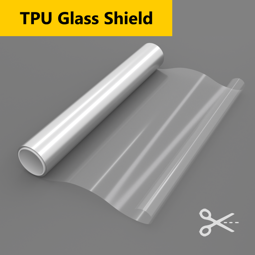 Пленка для защиты лобового стекла TPU Glass Shield, 1,52x15м. (на отрез)