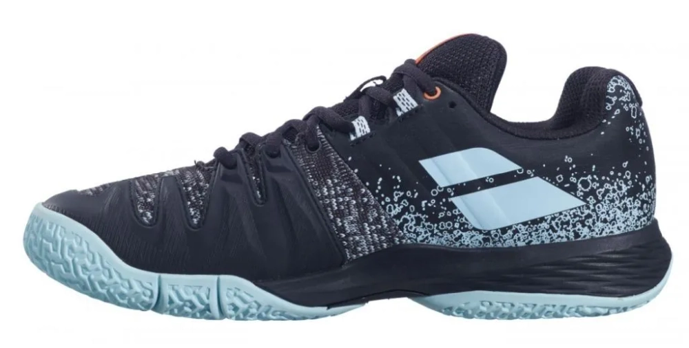 Женские кроссовки для padel Babolat Sensa Woman - black/tanager turquoise
