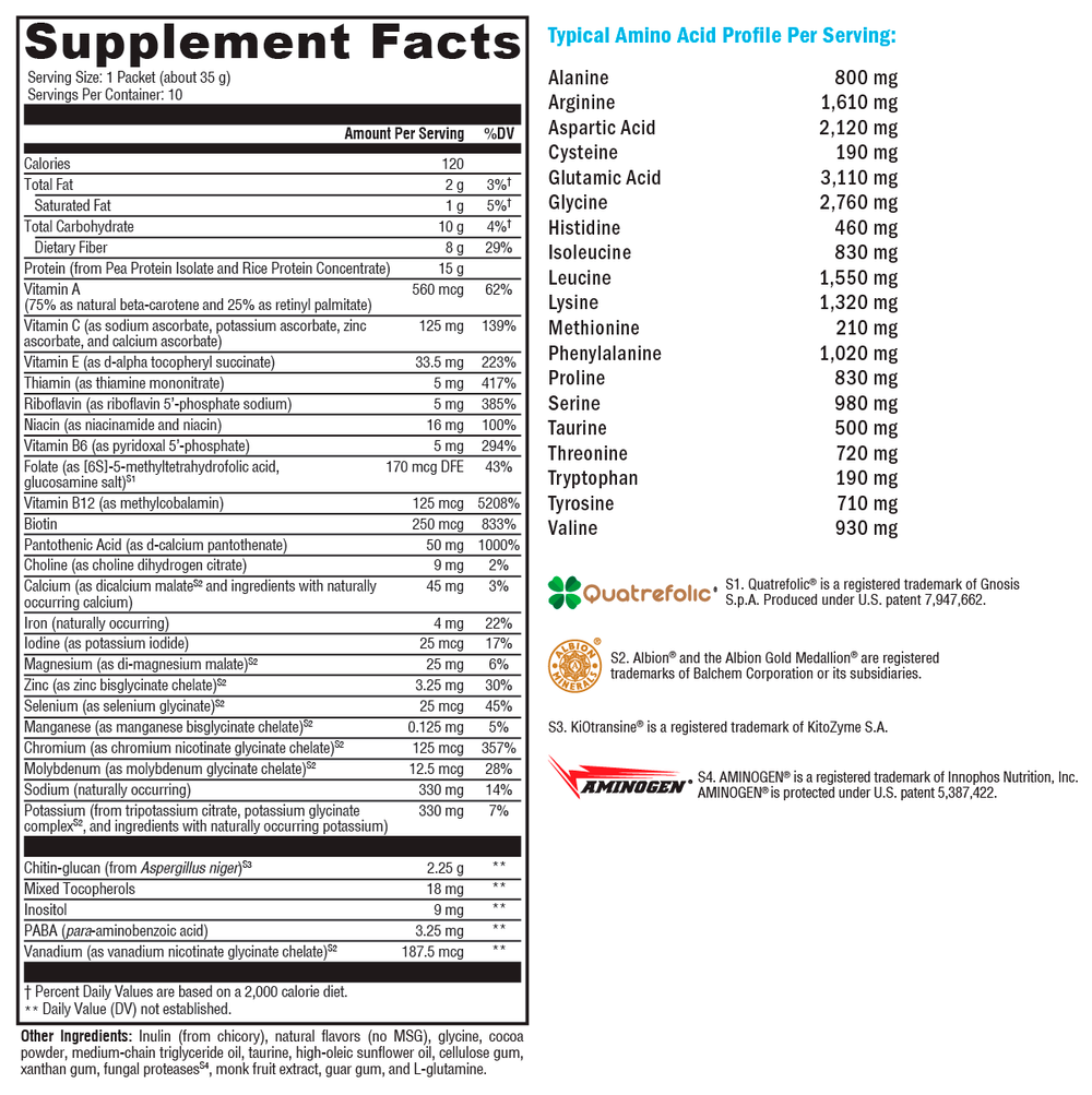 FIT Lean Food Complete Dutch Chocolate 10 Servings